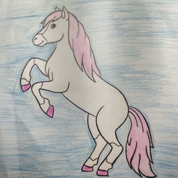 Конь с розовой гривой 6 класс рисунок. Конь с розовой гривой рисунок. Конь с розовой гривой рисунок карандашом. Конь с розовой гривой рисунок легкий. Лёгкий рисунок коня с Позовой гривой.